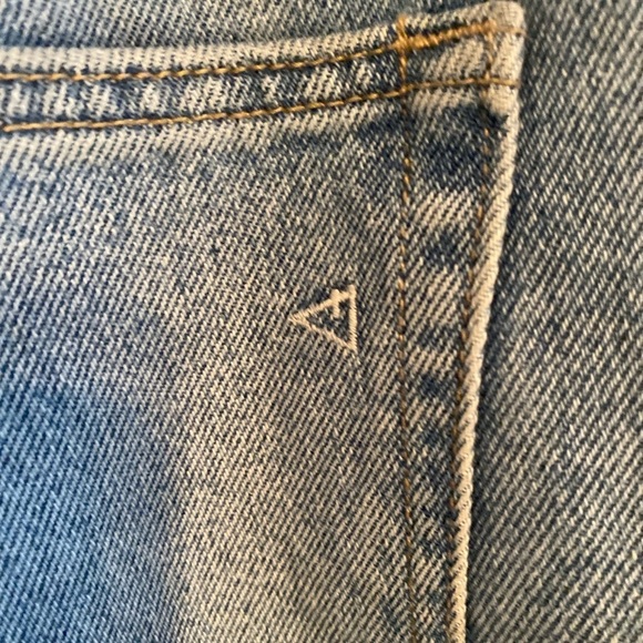 Hidden Tracey Lace-Up High Rise Straight Leg Raw Hem Jeans - Size 30 - Picture 8 of 12